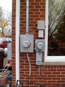 Bidirectional and "on demand" electric meters