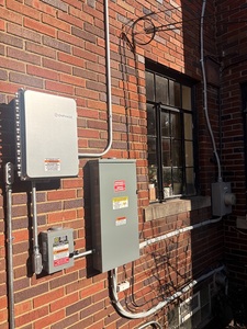 Combiner box, disconnect, monitoring box