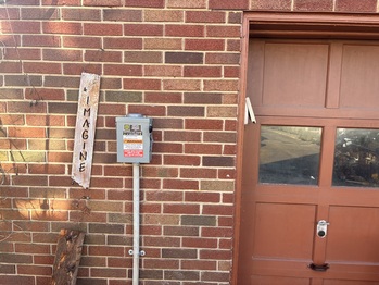 Solar disconnect on the garage 