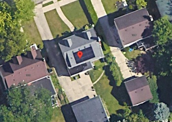 Google map view of the solar installation