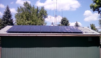14 solar panels installed