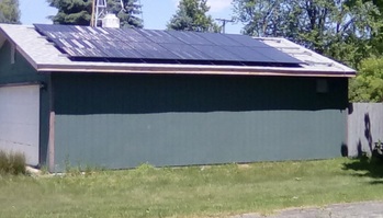 14 solar panels installed