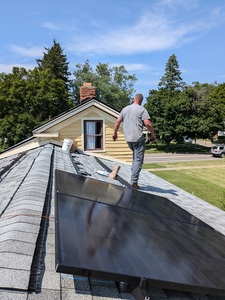 Installing the panels