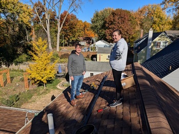 Installing the IronRidge rails