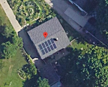 Google map view of installation