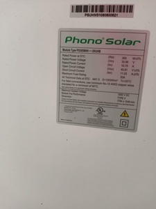 Phono Solar 365-watt panel