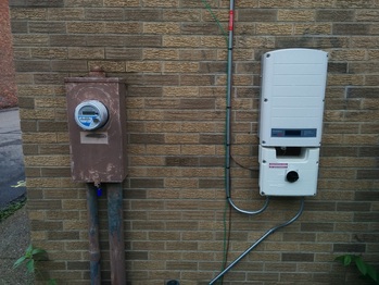 Utility meter and inverter