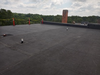 Roof before solar installation