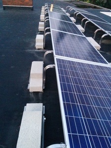 Final solar installation