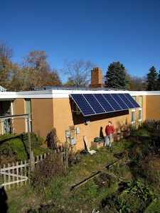 Finish solar instllation