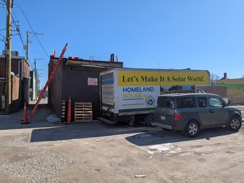 Parts delivered and ready to install