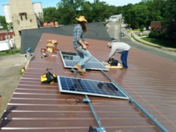 Installing the panels